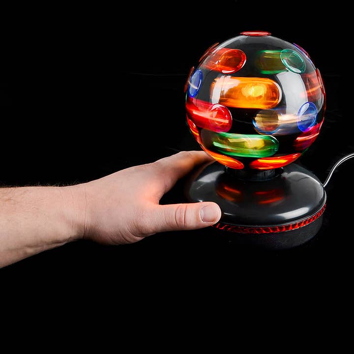 La Luna Bella - Toys - Wholesale Classic toy – Kids - 8" REVOLVING RAINBOW DISCO LIGHT LLB kids toys2