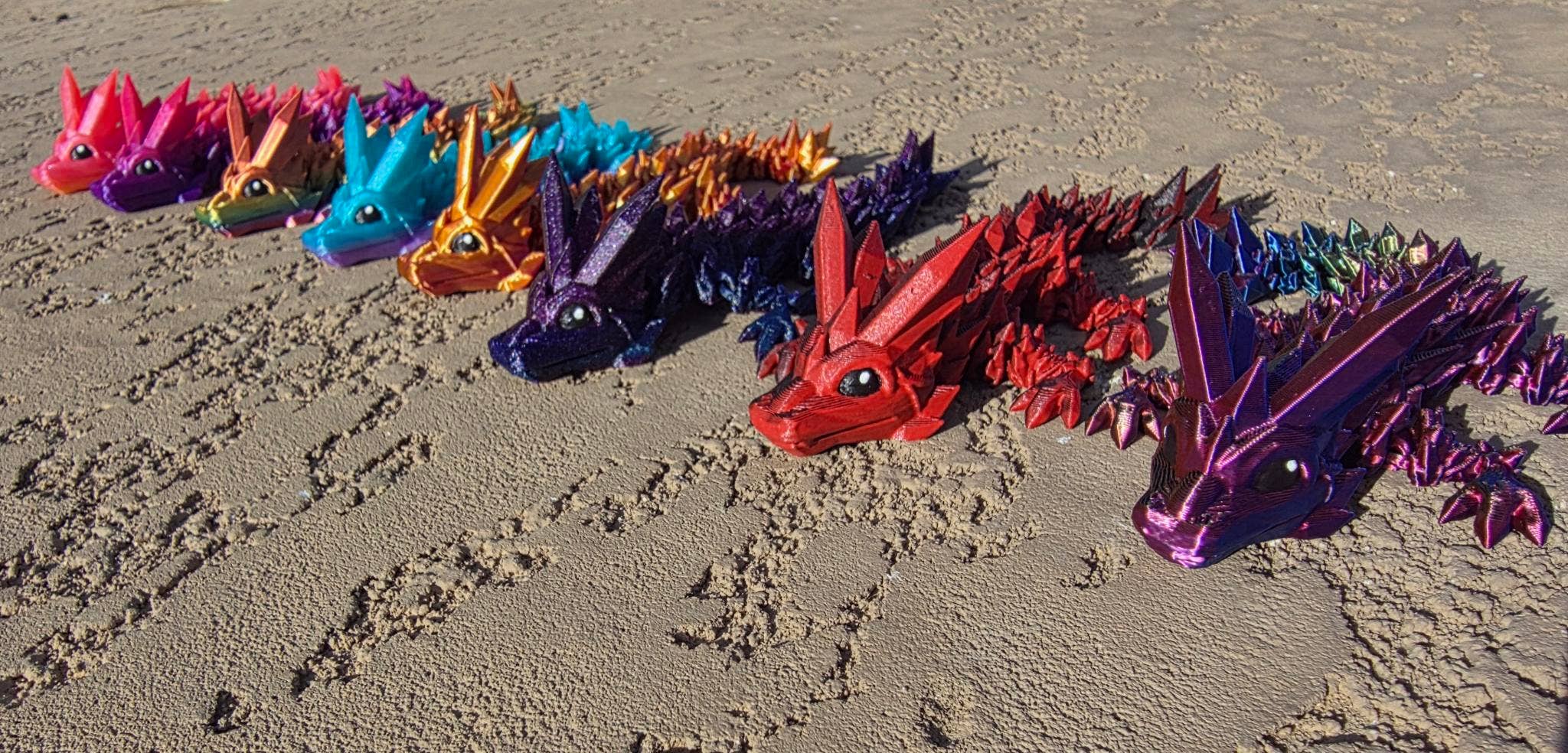 Altered Matter - Wholesale Fidget Toy - Kids - Baby Dragon Companion- Articulated Fidget4