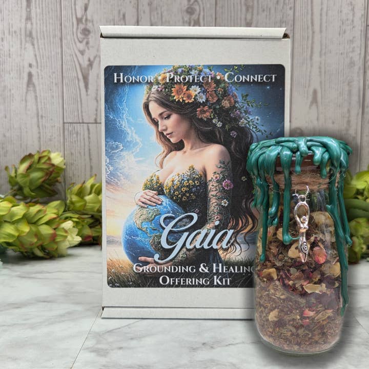 Gaia – Jordens Helbredelse, Jordforbindelse & Helbredende Tilbudssæt for engroshandel hos Mystical Roots