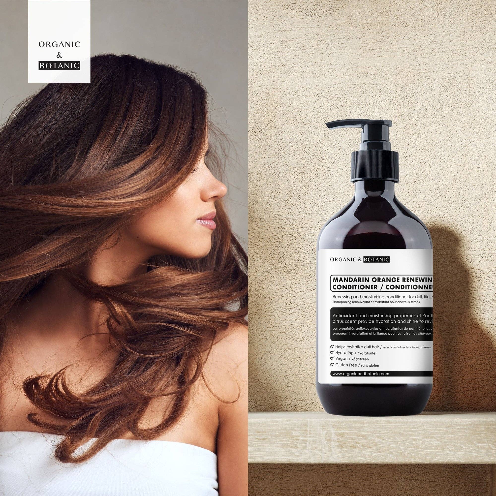 Skin Research Ltd. | Anti-Ageing Skincare & Beauty – wholesale Hair conditioner – Organic & Botanic Mandarin Orange Renewing Conditioner 500ml2