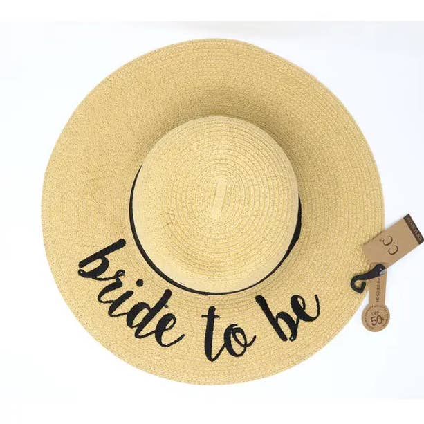 Bride To Be Sun Hat ST2017 for wholesale by C.C Beanie