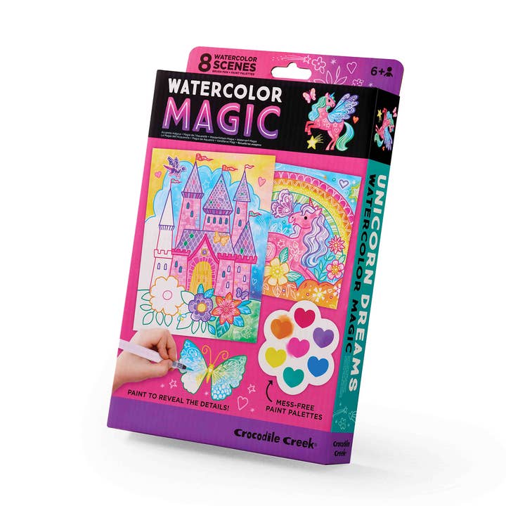 Crocodile Creek Magic Watercolour Unicorn Dreams Art Set for wholesale by Hippychick