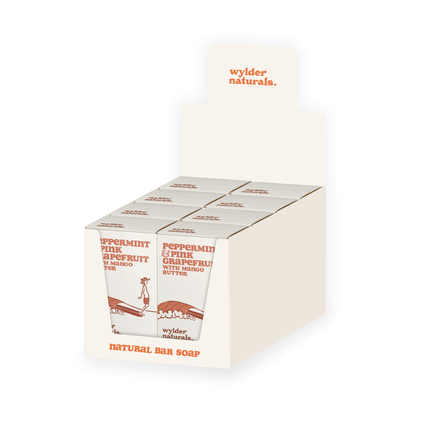 Wylder Naturals – wholesale Bar Soap – Peppermint & Pink Grapefruit with Mango Butter Natural Soap4