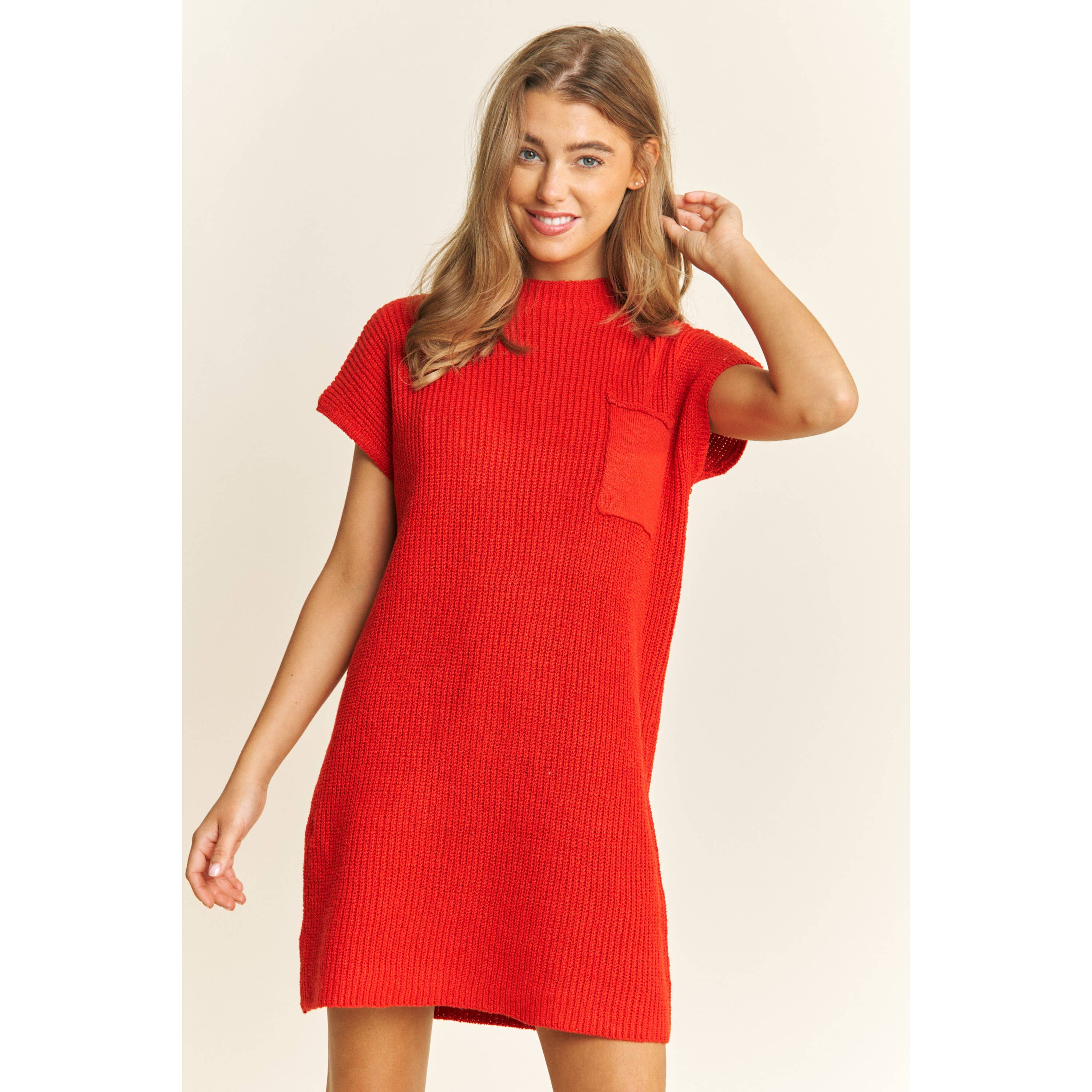 Sweet Generis - Venta al por mayor Vestido - Mujer - MINIVESTIDO CLÁSICO DE PUNTO TIPO SUÉTER CON HOMBROS DESCUBIERTOS33