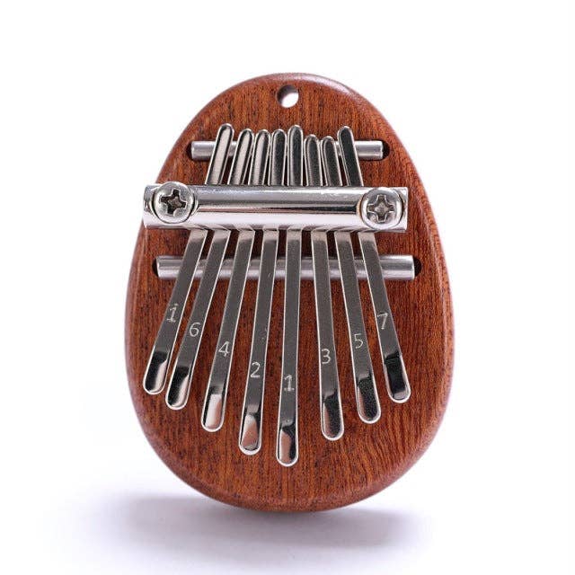 VIGOR - Wholesale Musical Instrument - Kalimba 8 Keys Solid Wood Finger Portable(10 Pack)3