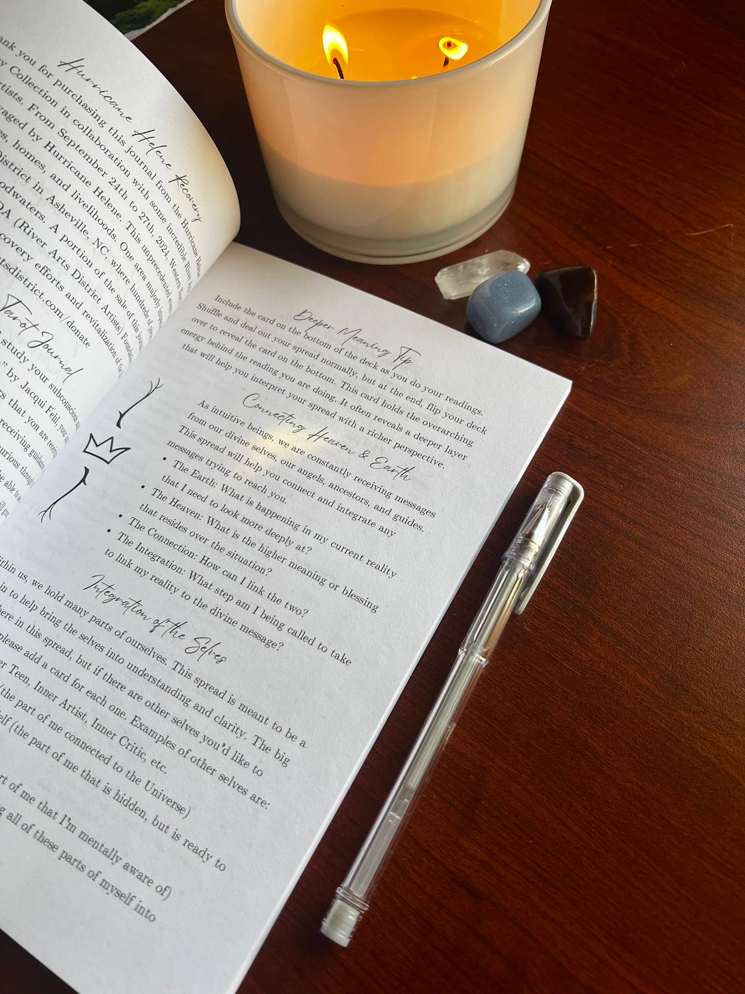 Leah Jones Marcus – wholesale Journal/diary – River Arts District Artists Collaboration Tarot Jornals12