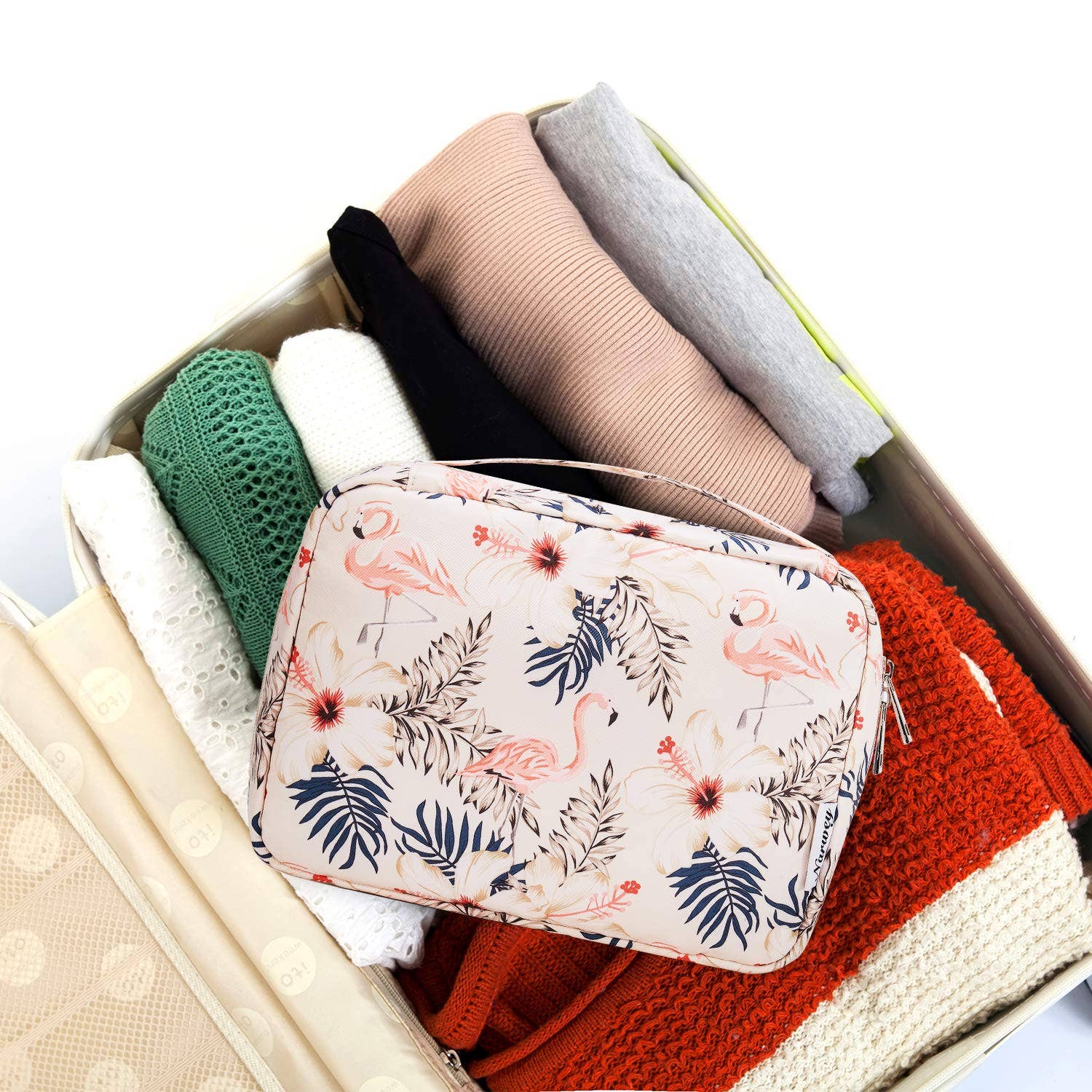 NARWEY INC - Wholesale Toiletry Bag - Women's - Hanging Travel Toiletry Bag Cosmetic Make up Organizer19