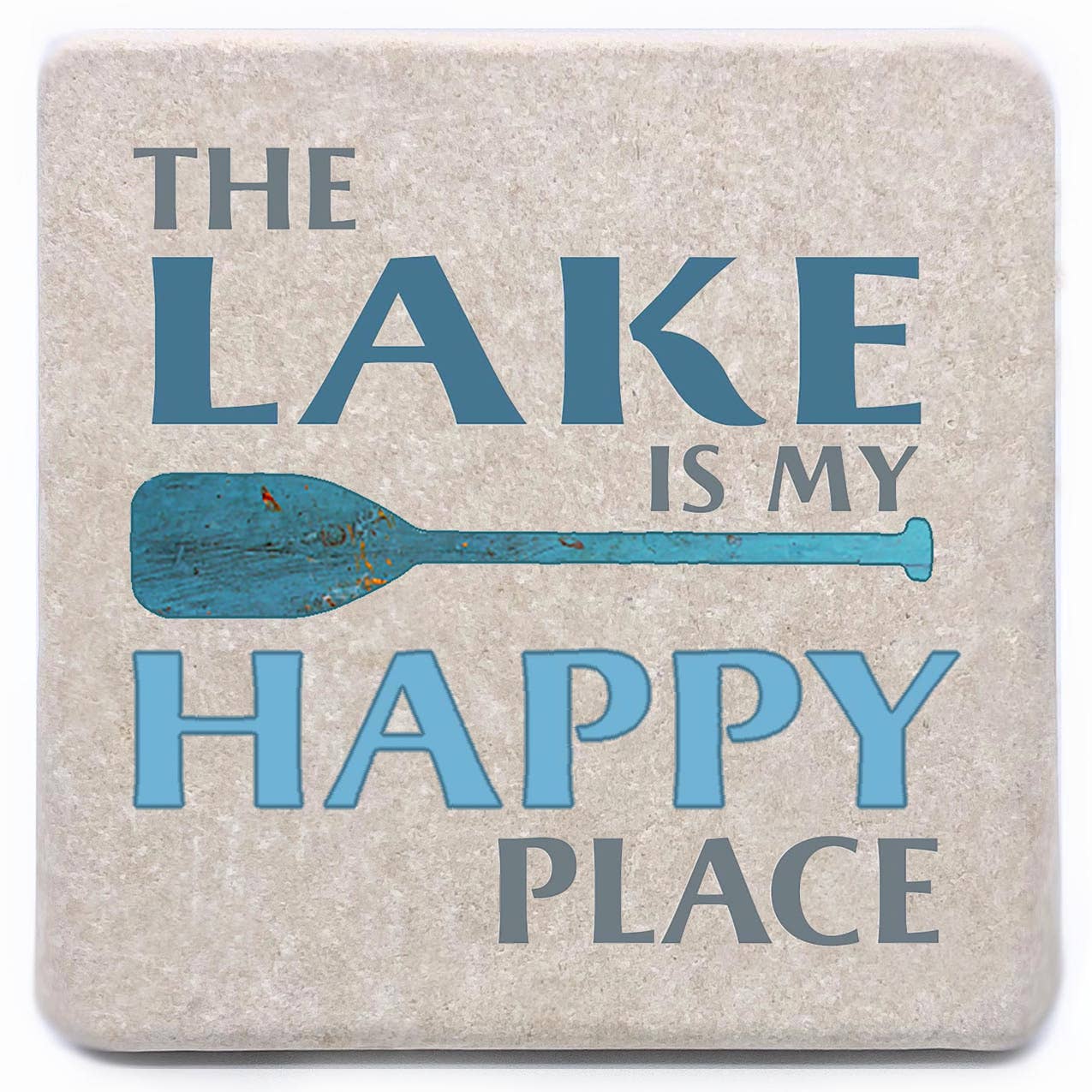 Noomoon - Wholesale Coasters - Custom Lake [Insert Your Lake] Is My Happy Place Coaster8