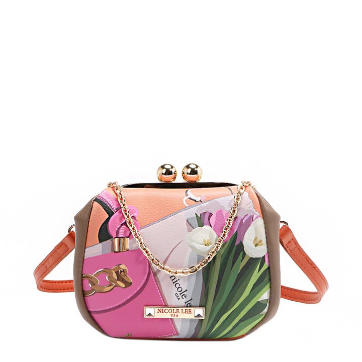 Nicole Lee USA - Wholesale Crossbody Bag - Women's - KISS LOCK CROSSBODY MINI BAG21