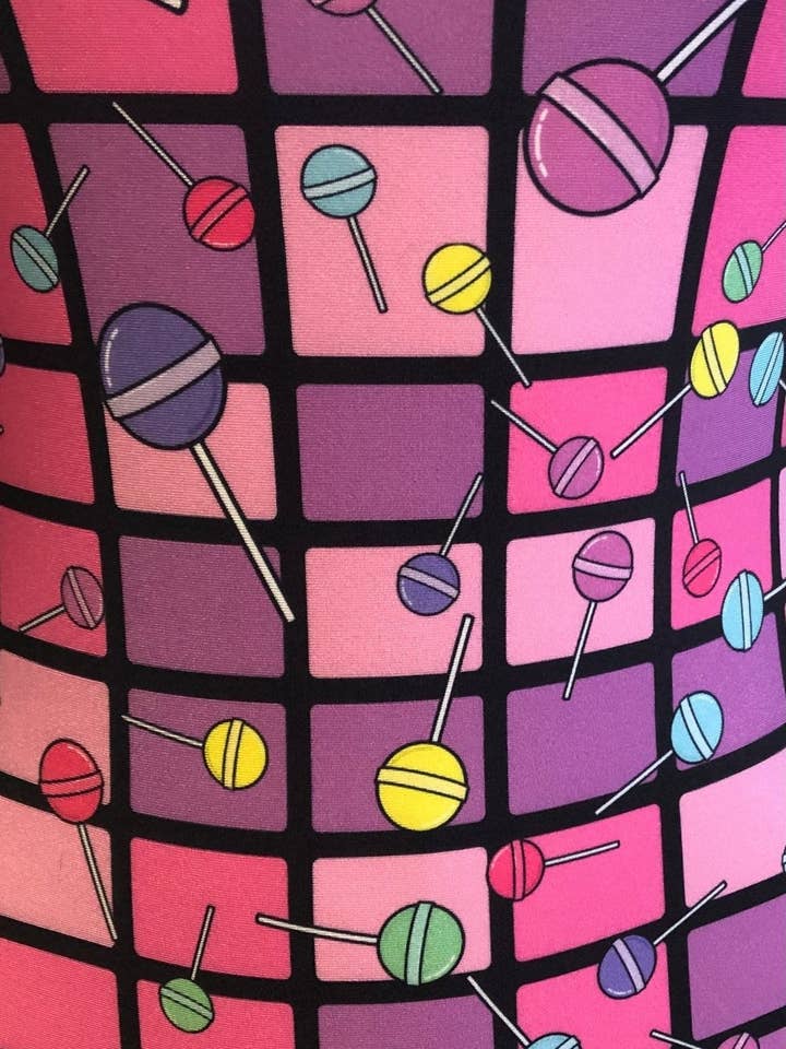 Foxy's Leotards - Wholesale Leotard – Child - I'm a Sucker For Gymnastics Leotard - Girls Colorful Lollipop Leotard2