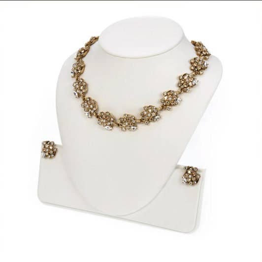kyles collection ltd - Wholesale Jewelry Set - Gulnaar Necklace & Earring Set | Indian Jewellery