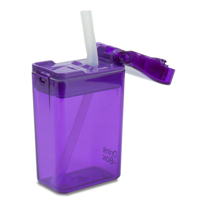 Mini Hippo - Wholesale Water bottle - Precidio Drink in the Box Small - 250ml volume - Purple 2