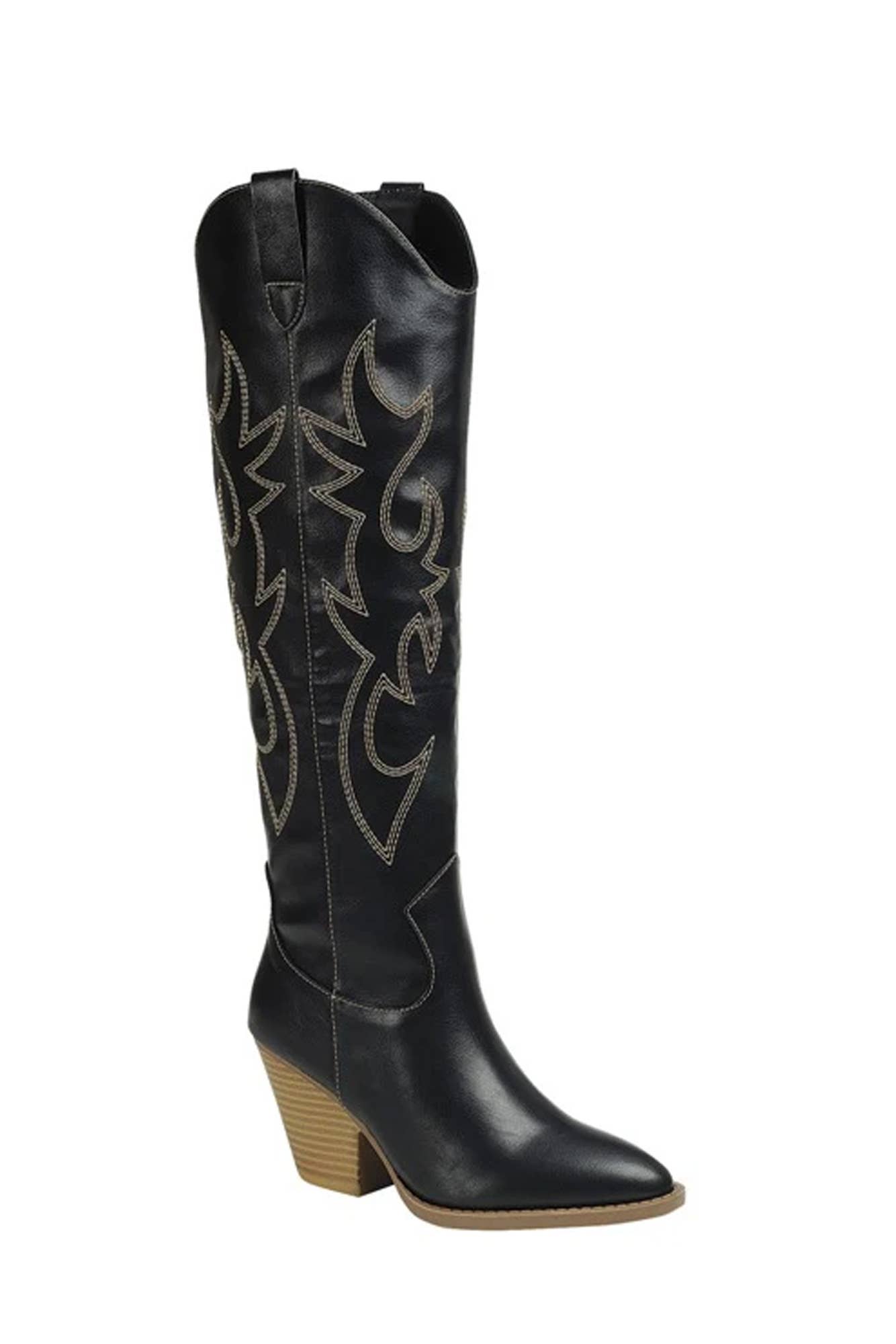 CCOCCI - Wholesale Cowboy Boots - Women's - RIVER-17 TALL  COWBOY BOOT WITH WESTERN EMBROIDERY10