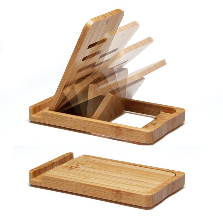 BOHO Bamboo - Wholesale Phone/Tablet Stand - Folding phone stand. Phone holder made from sustainable bamboo