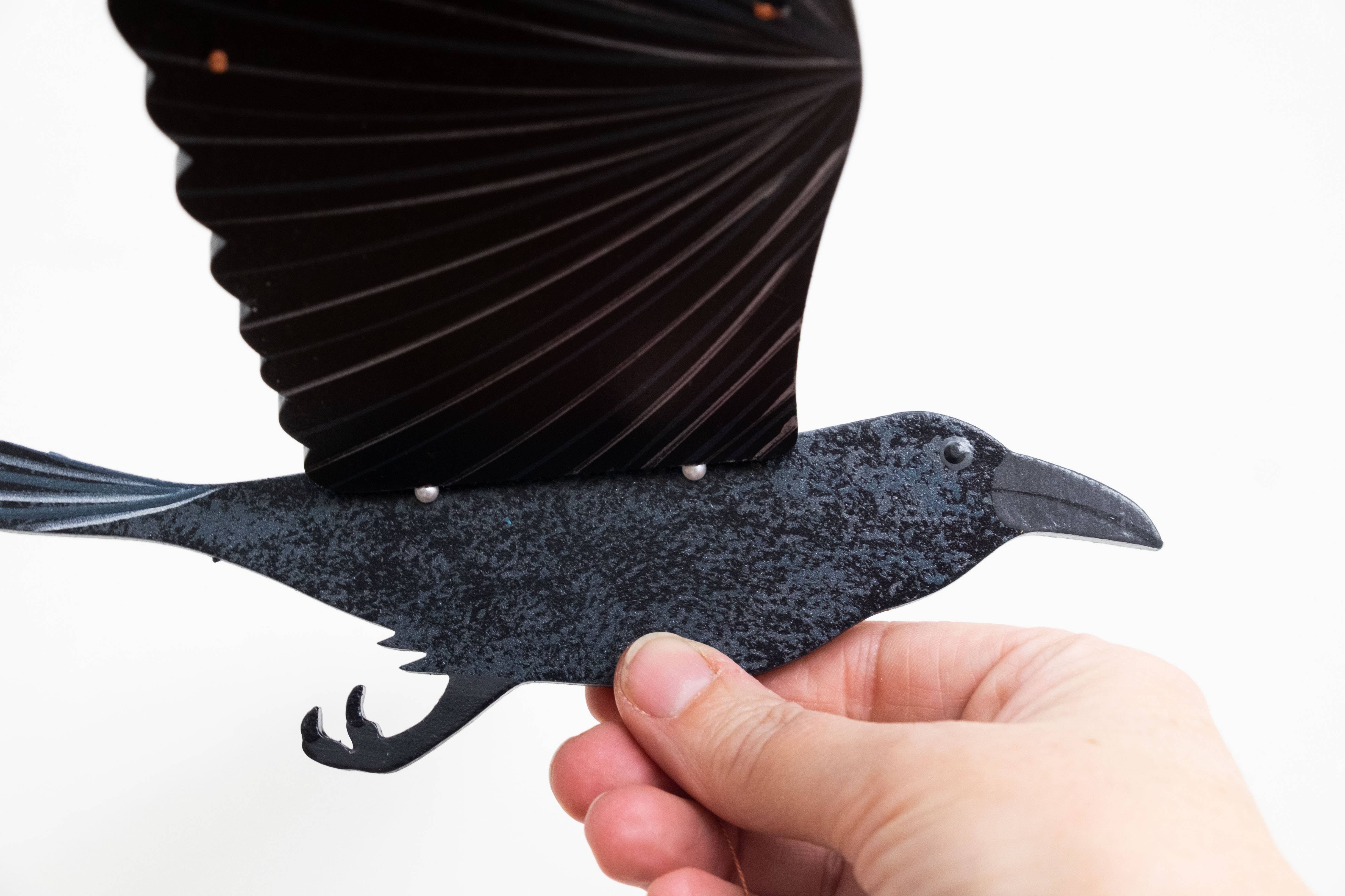 Tulia's Artisan Gallery – Großhandel Mobiles – Mobile mit fliegender Rabenkrähe7