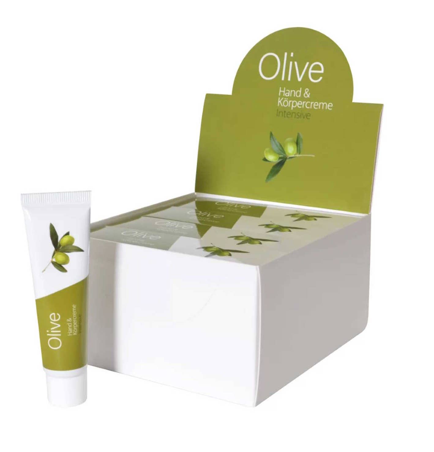 IngrossoBeauty by INCI Srl - Wholesale Hand Cream/Lotion - Olive Mini Hand And Body Cream In Carton Box0
