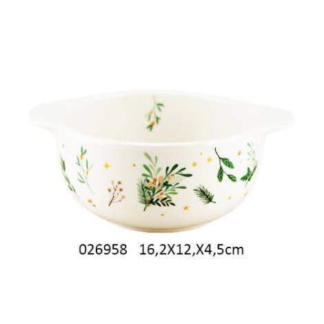 Natural Ear Bowl 16.2 X 12.5 X H.5.5 cm/ 400 ml for wholesale by Faye