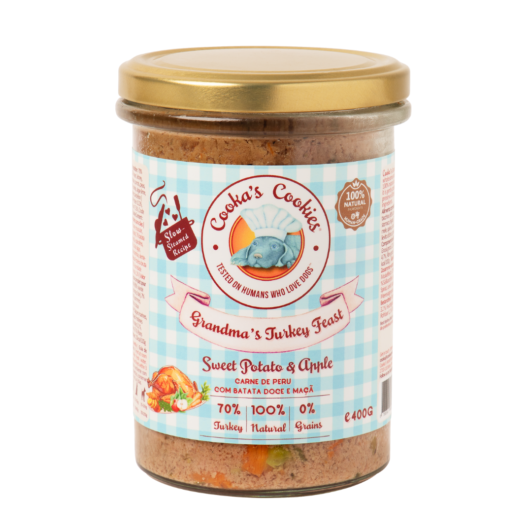 Cooka's Cookies - Wholesale Pet Food - Dog - Grandma's Turkey Feast - Complete meal for dogs0