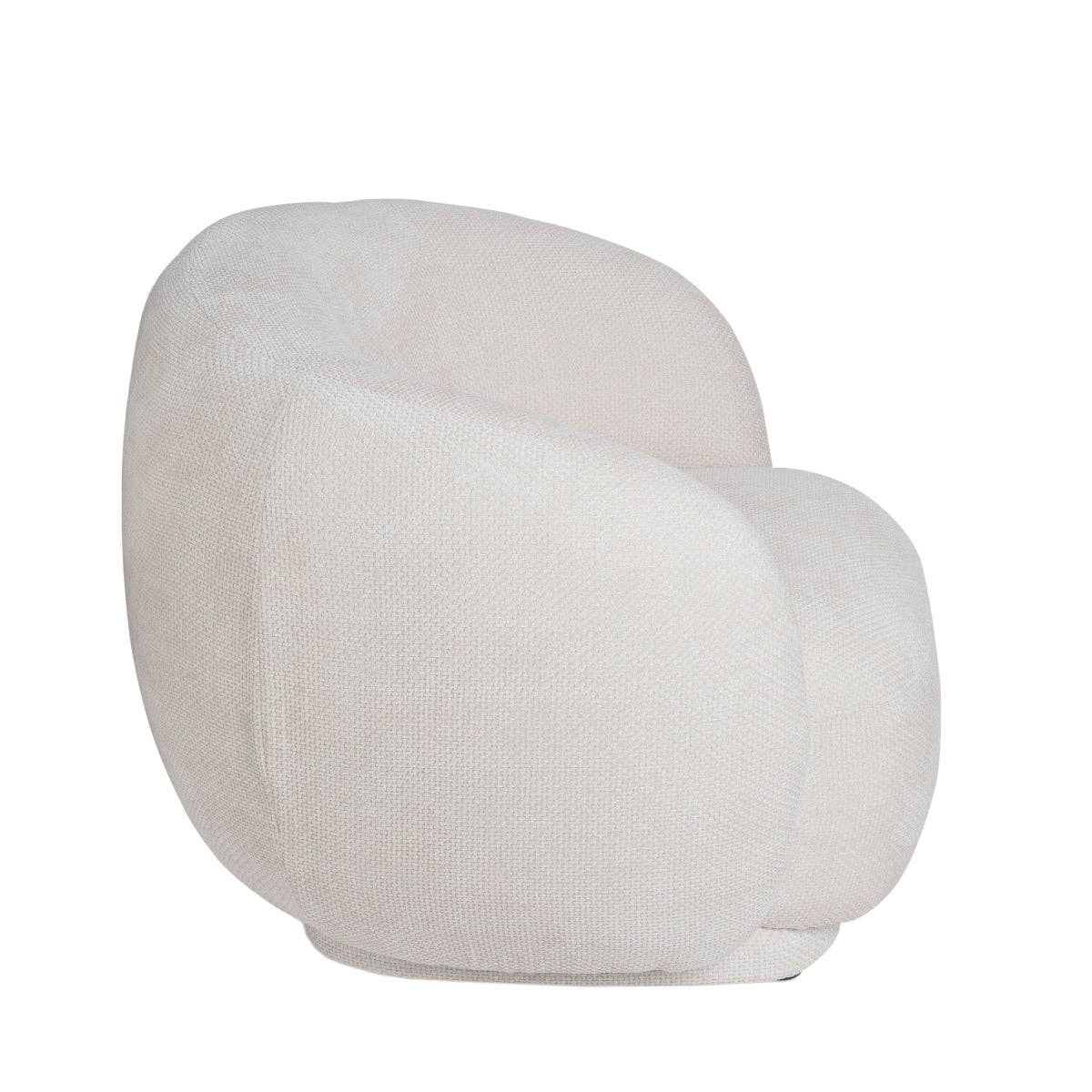 Andrea House - Wholesale Chair - White upholstered armchair3