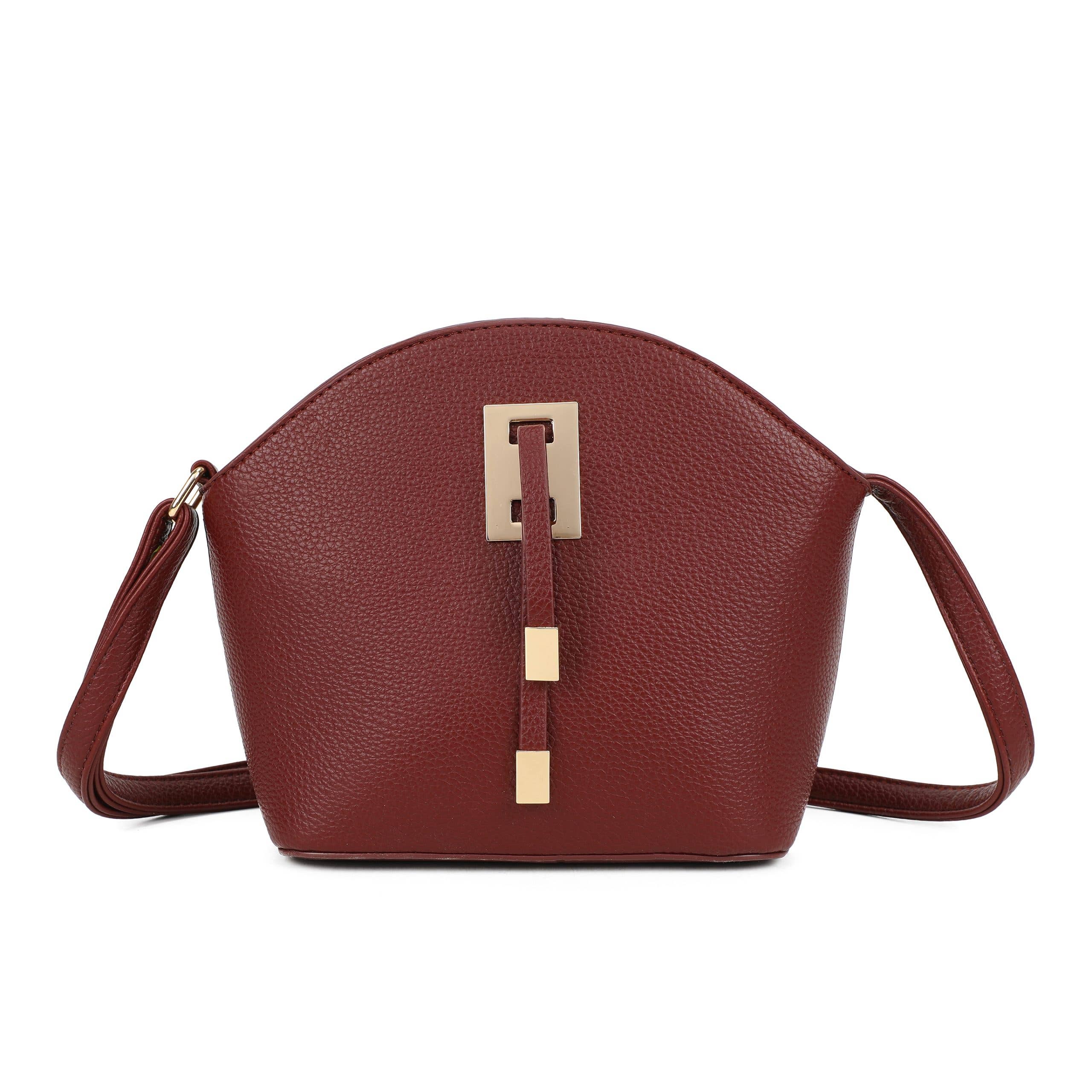 Ellas Trading – wholesale Crossbody bag – Women's – Long Slim Strap Crossbody Handbag Half Moon Purse5