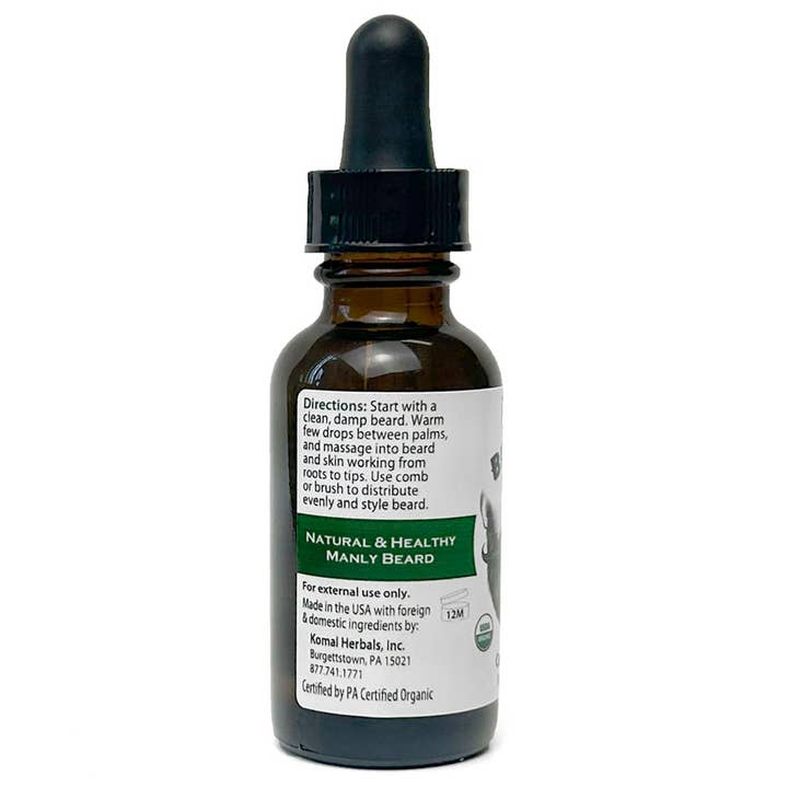 Komal Herbals, Inc - Wholesale Beard Styling Product - Wholesale - Organic Beard Oil, 1oz 2