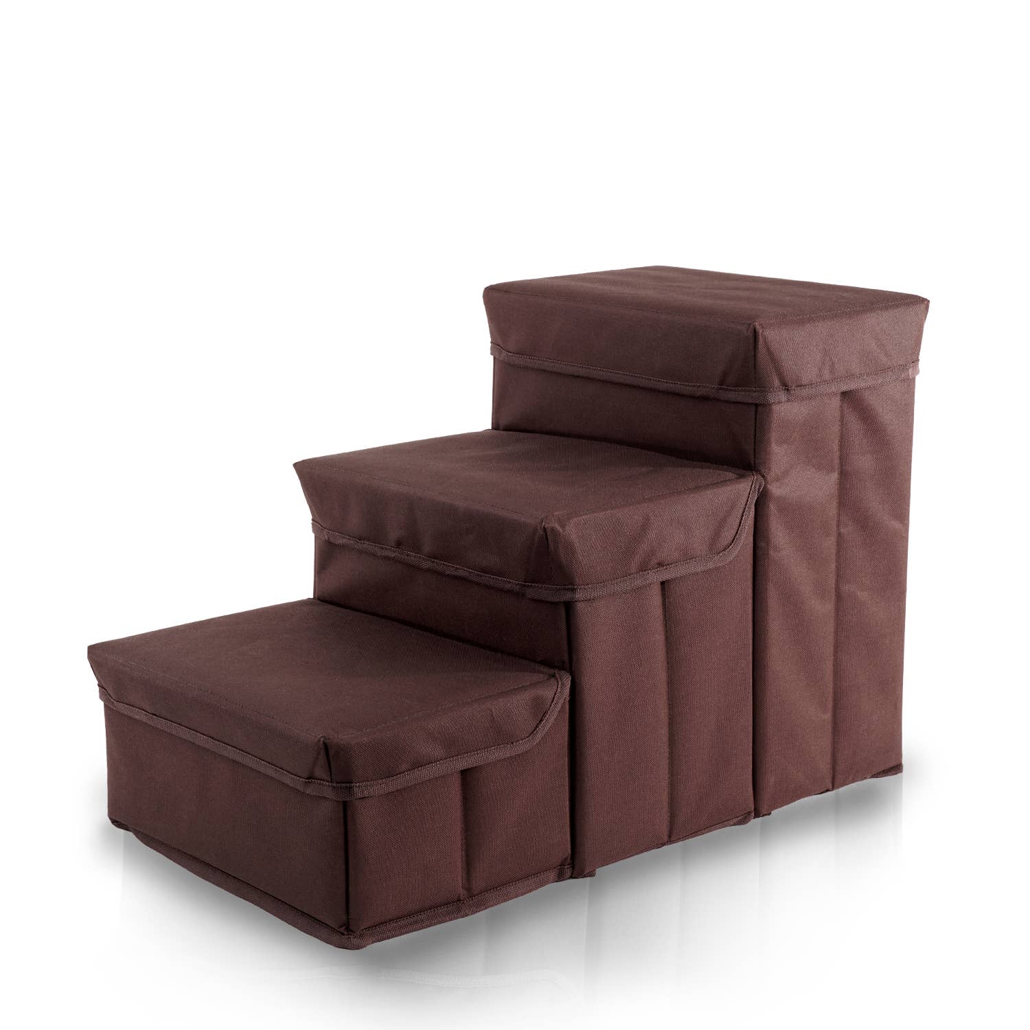 Precious Tails - Vente Escalier et rampe – chat et chien - Étapes de rangement pliables Home Base en 3 étapes pour animaux de compagnie23