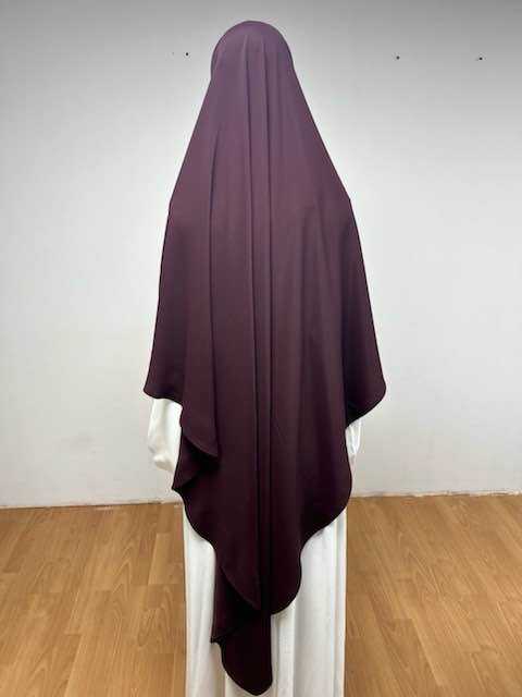 Aawoe Abaya - Vente Hijabs – femme - Khimar Maya Long Pointu - 2143-KH4