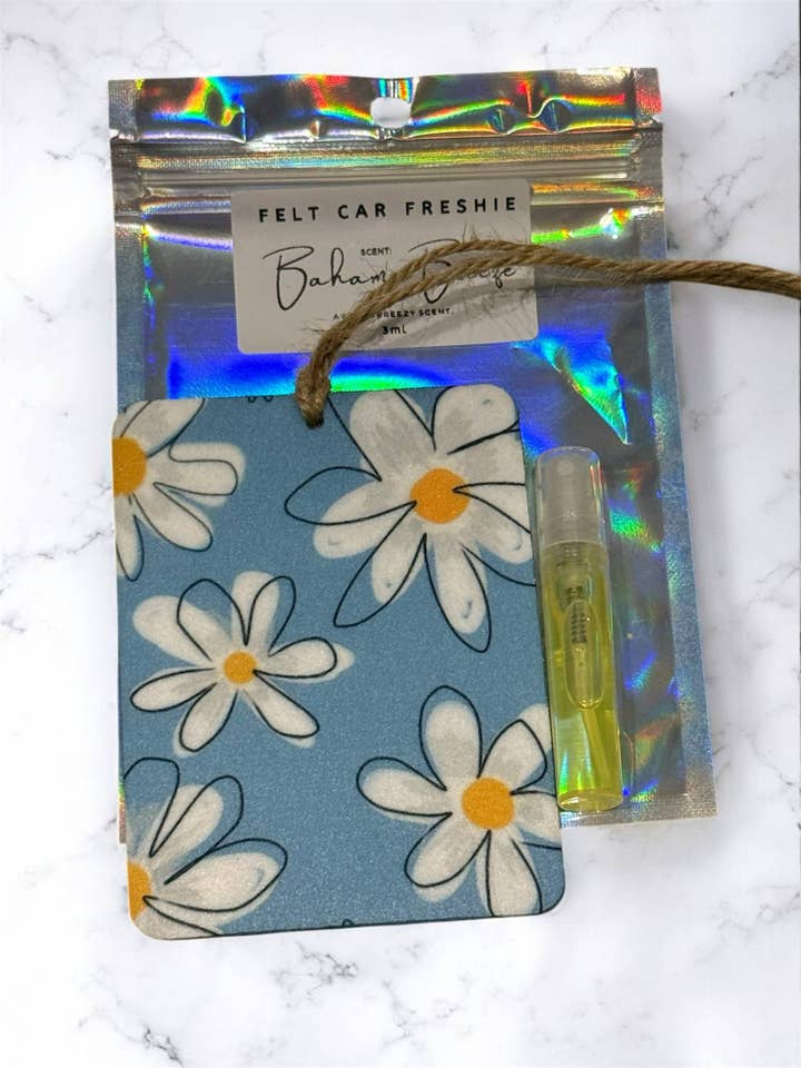 Freschino di Fiori Blu in Feltro per la vendita all'ingrosso da parte di The Prickly Five