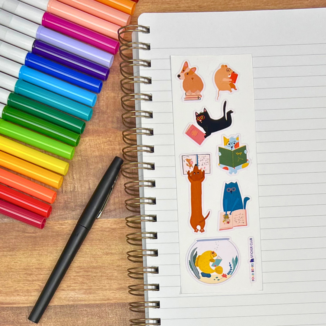 Four Bears Sticker Club - Vente Autocollant - Animaux de compagnie1