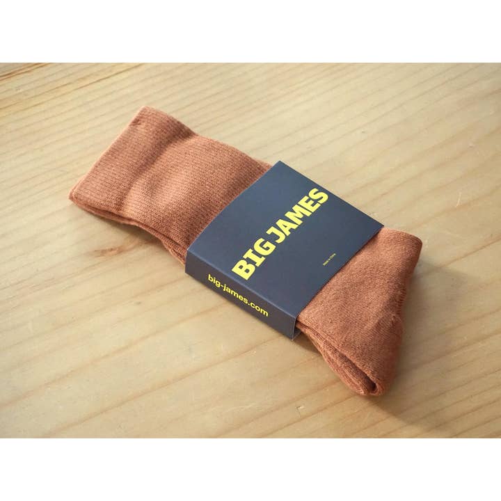 Orange Everyday Sock for wholesale by Big James