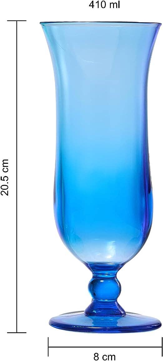 The Wine Savant /  Khen Glassware – wholesale Cocktail/liquor glass – Unbreakable Acrylic Hurricane Glasses Set of 6, 14oz1