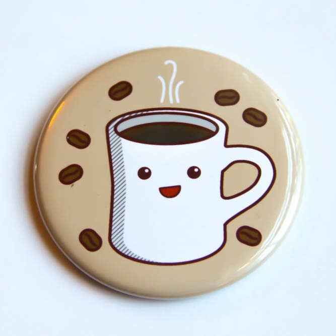 Tiny Bee Cards - Wholesale Magnet - Cute Kawaii Coffee Magnet or Pin