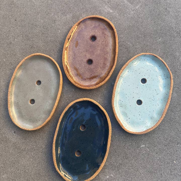 unit65 - Wholesale Bath Soap Dish - Bath Soap Dish with 2 or 4 Drainage Holes
