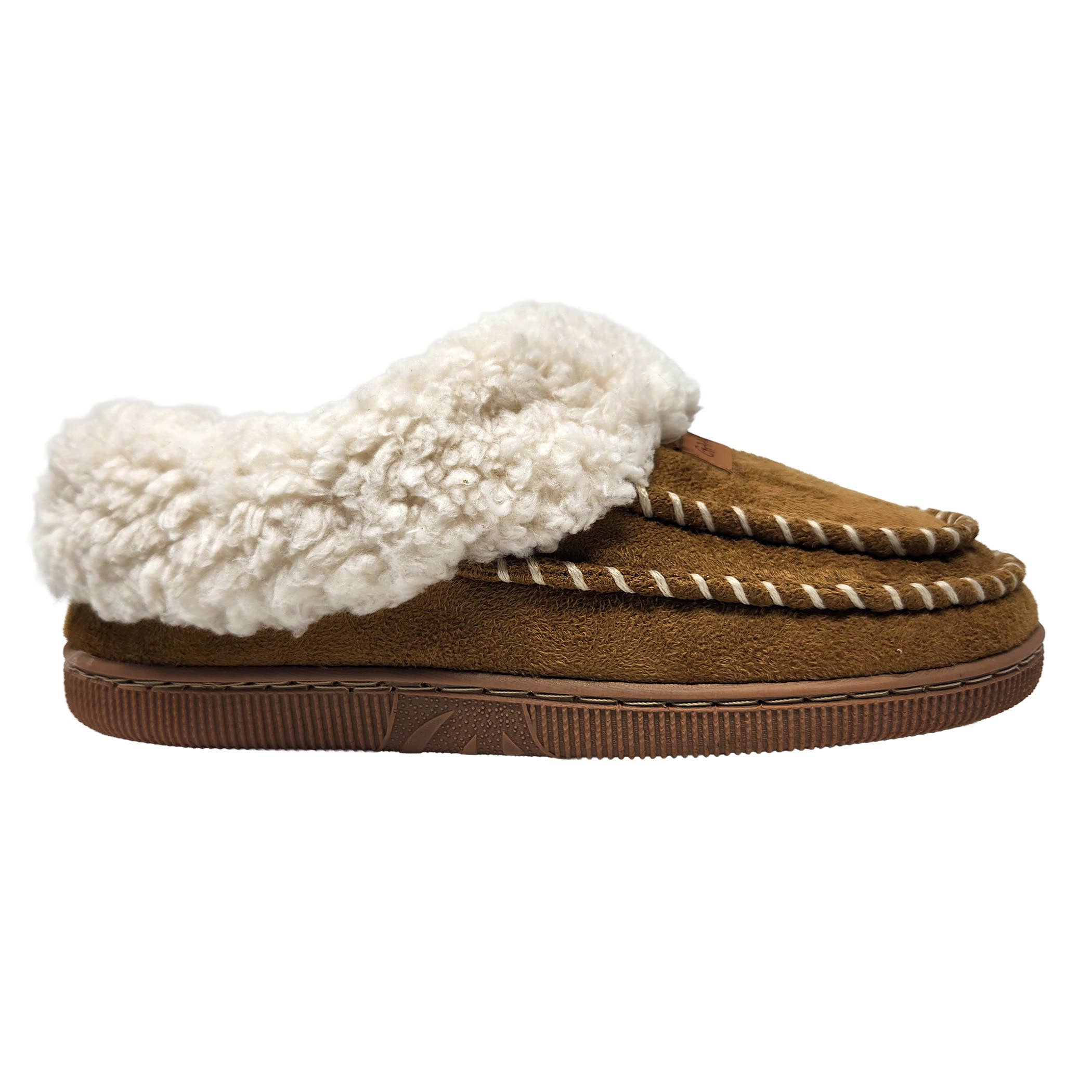 gaahuu - Wholesale Slippers - Women's - Womens polysuede double moc memory foam clog slipper2