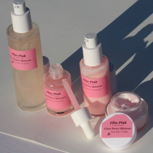Elise Pink - Wholesale Facial Care Set/Kit - Glam Pores Skincare Set