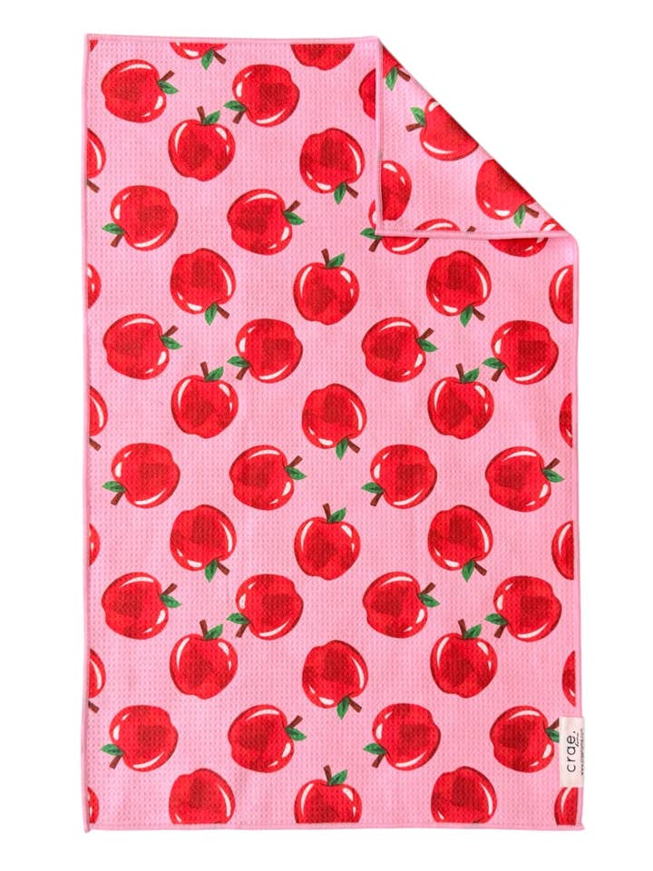 Pink Lady: Double-Sided Hand Towel for wholesale by Crae.Home