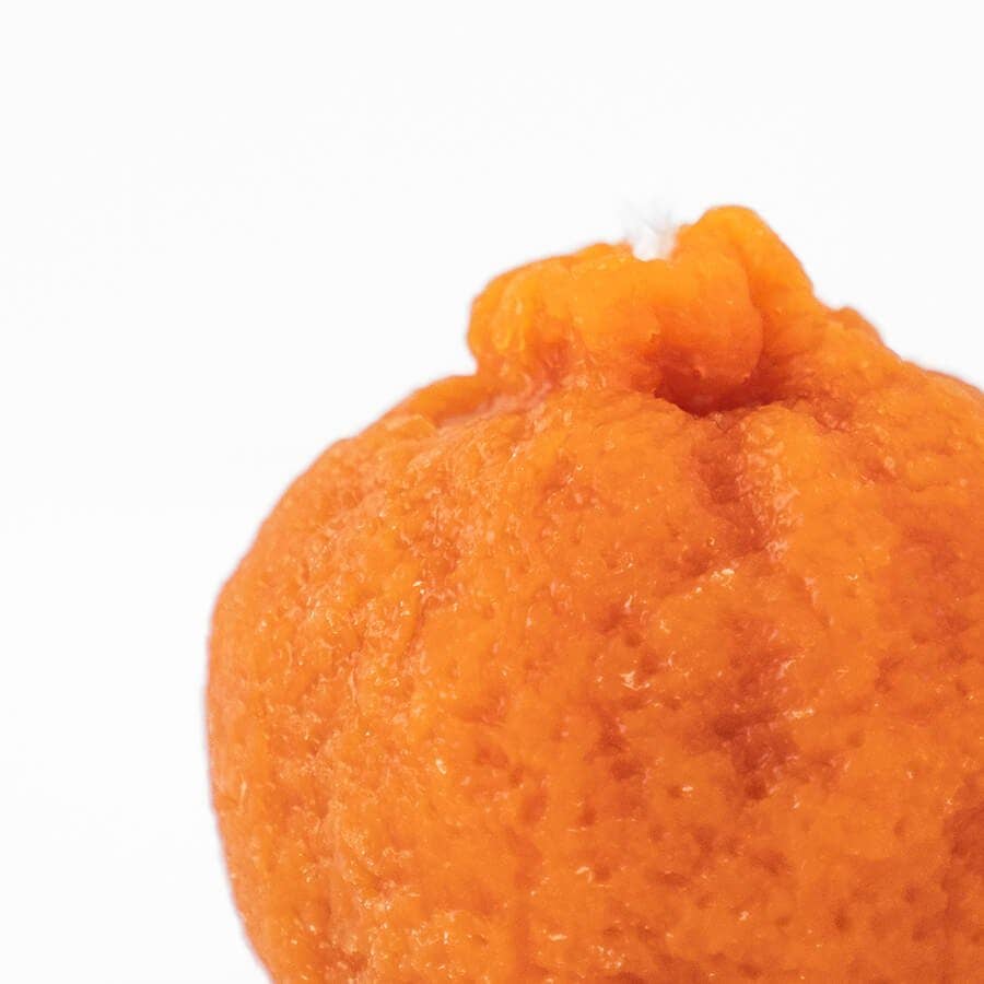 Happy Organics - Wholesale Novelty Candle - Mandarin Orange Beeswax Candle2