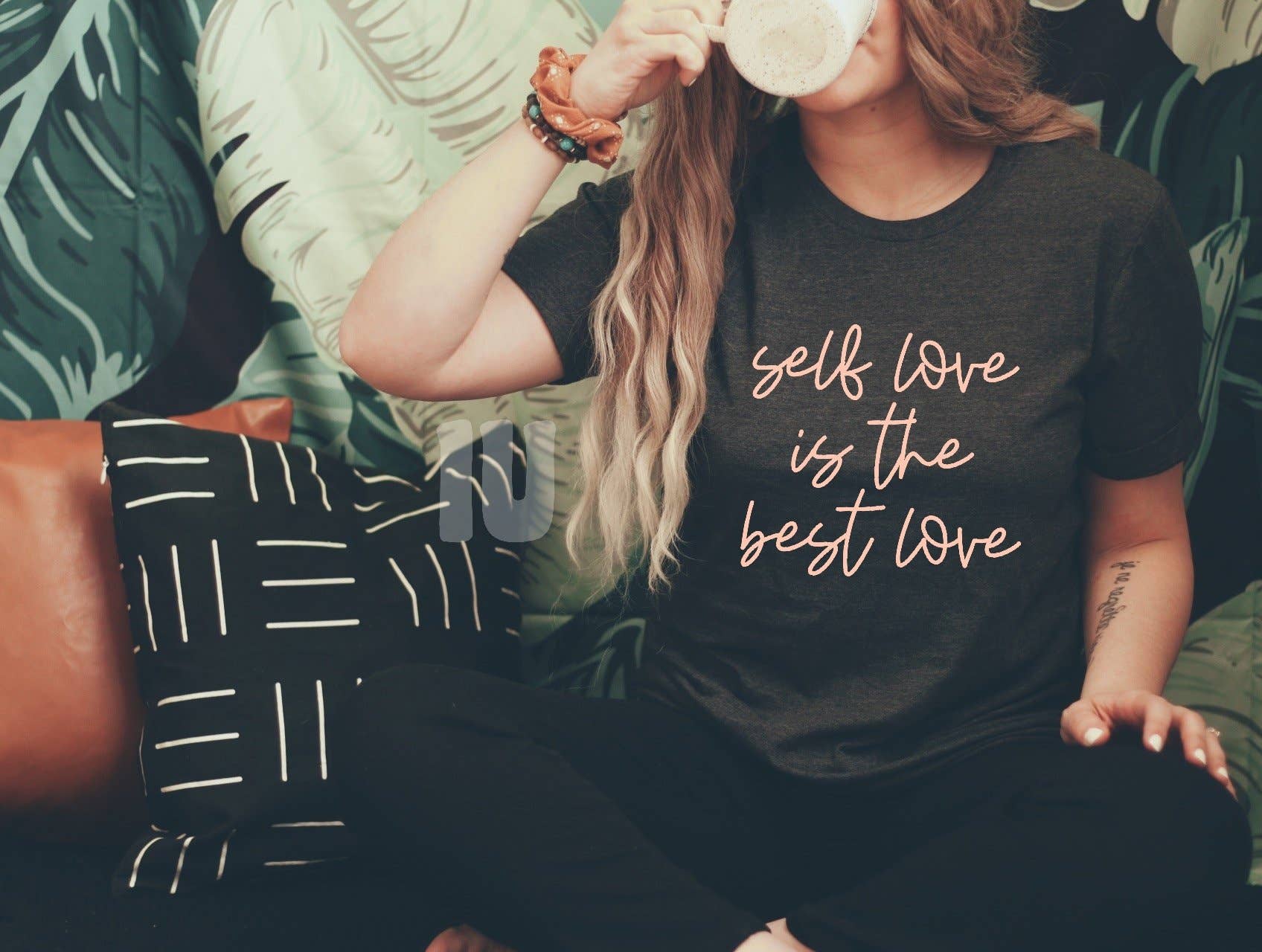 Inked Up Apparel - Wholesale T-Shirt (Graphic) - Unisex - Self Love is the Best Love Graphic Tee0
