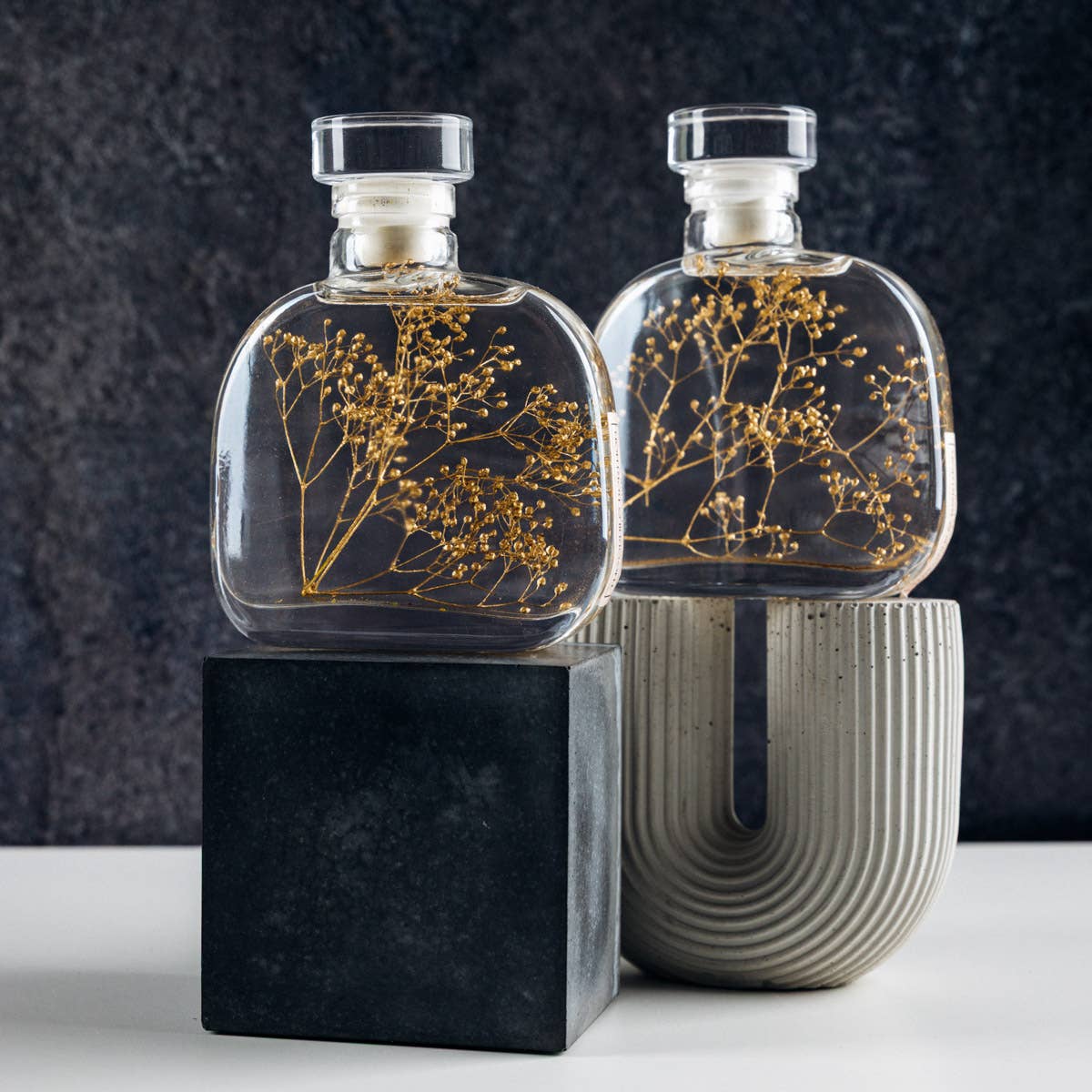 Theophile Berthon – Planta viva por atacado – Cápsula Herbarium - Gipsofila dourada-planta submersa2