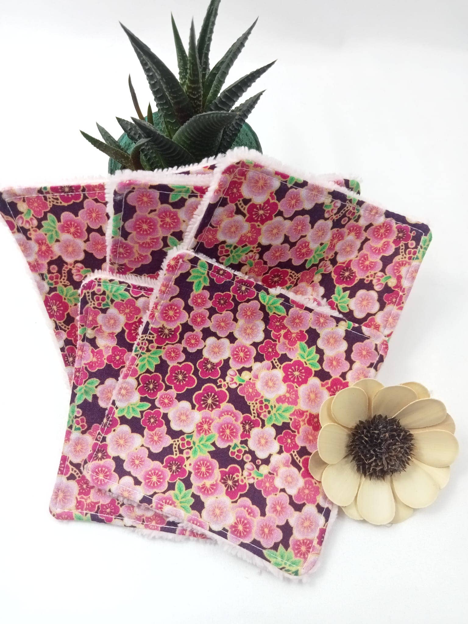 ZHENZHI - Vente Lingettes visage et corps - Lingettes démaquillantes x5 style japonais1