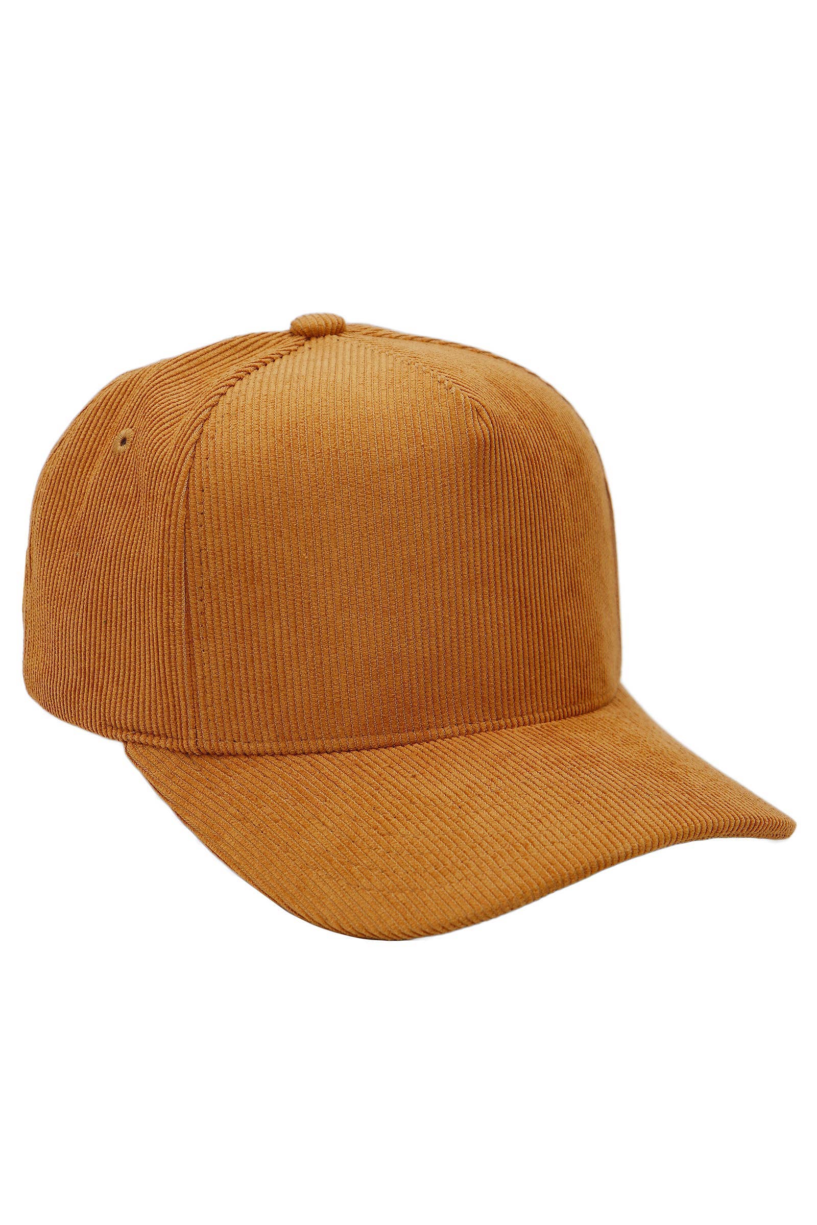 Cap Zone – wholesale Baseballkeps - Unisex – Premium keps i bomullscord med fem paneler och lätt böjd skärm4