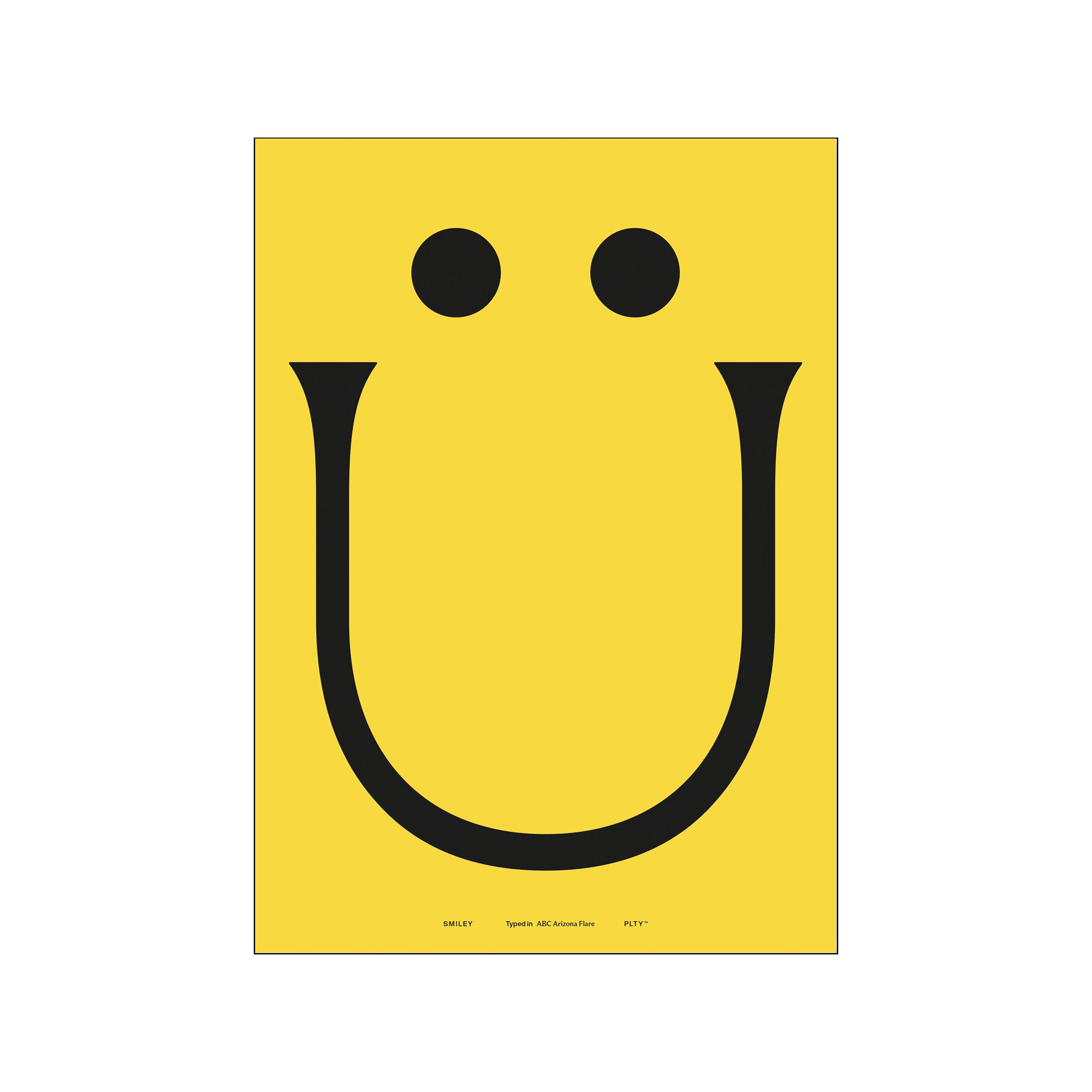 PLTY – Großhandel Poster – Accolade-Kollektion — Smiley-Poster