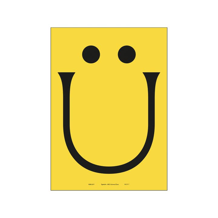 PLTY - Wholesale Poster - Accolade Collection - Smiley Poster