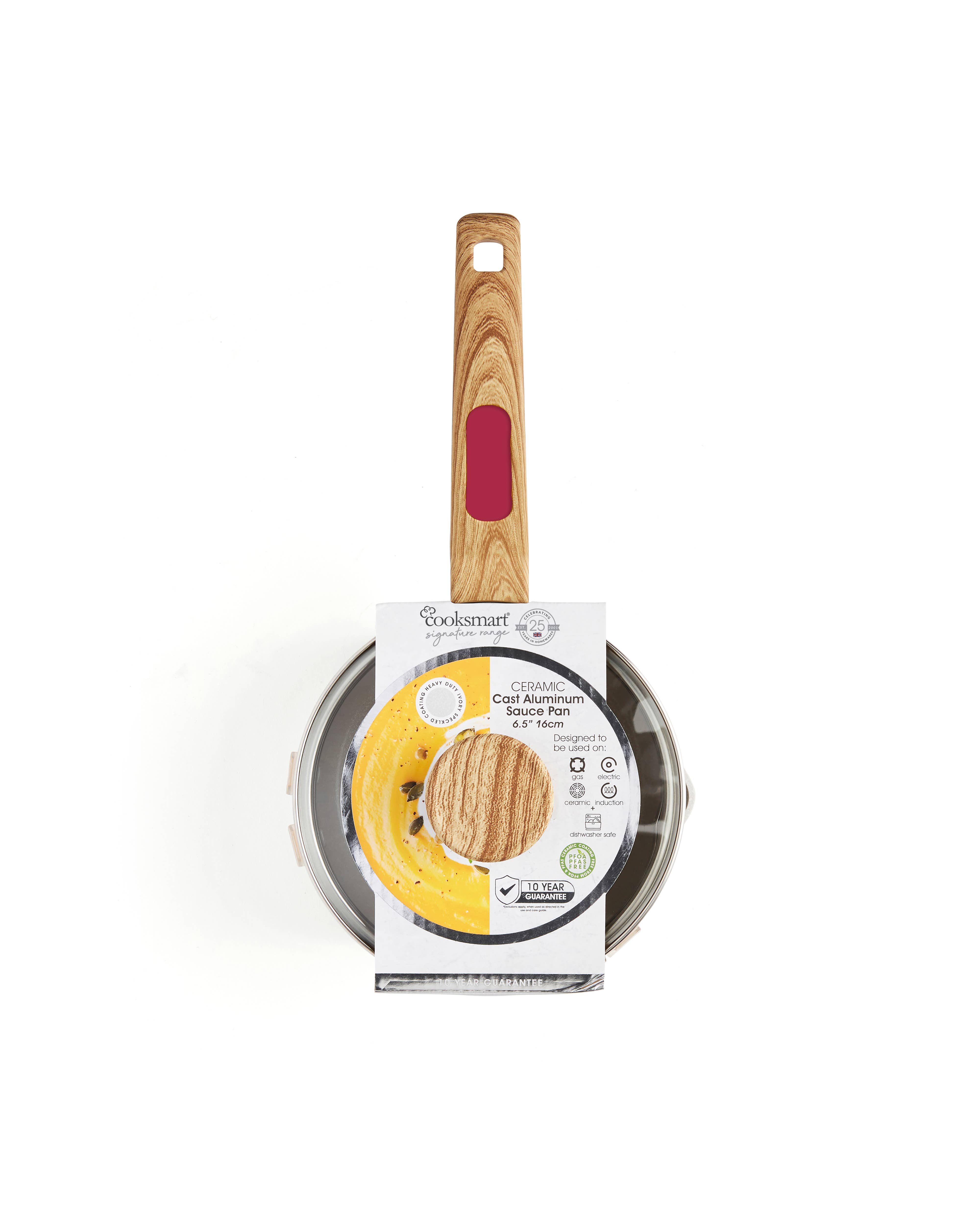 Cooksmart - Wholesale Saucepan - Sauce Pan with Lid 16cm0