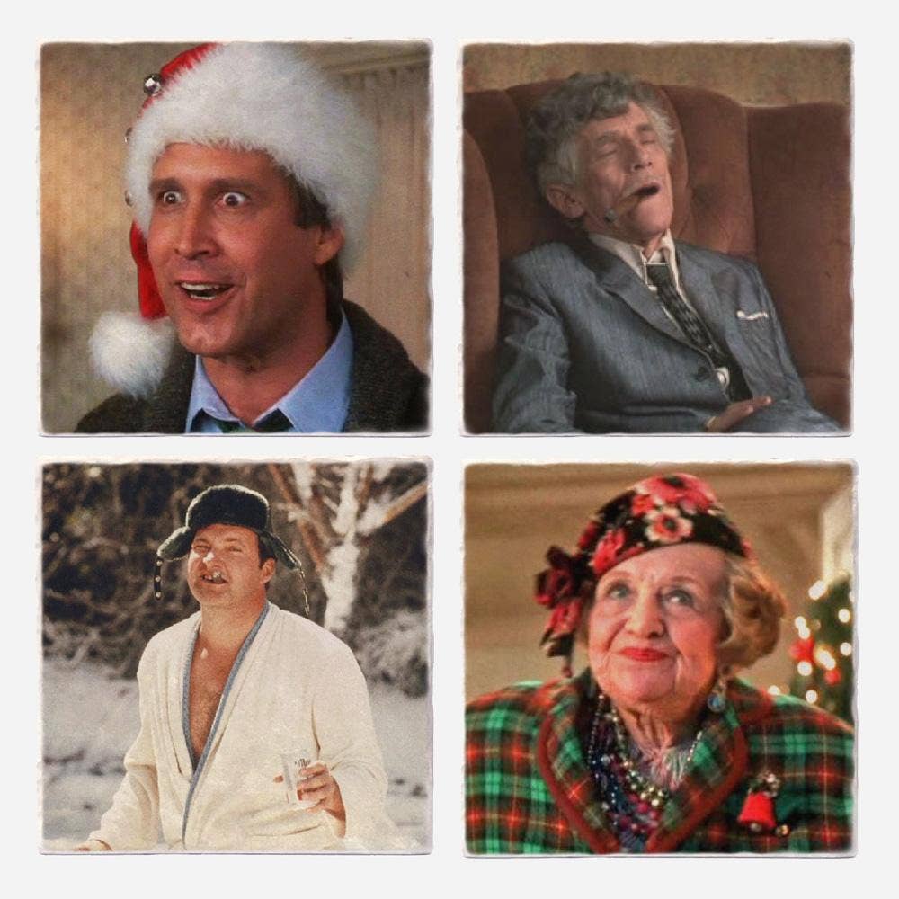 Versatile Coasters Canada - Wholesale Coasters - Lampoon's Xmas Coasters2