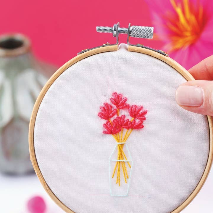 Flower Embroidery Kit for wholesale by French Kits