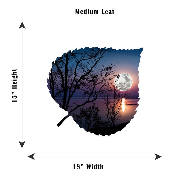 Next Innovations - Wholesale Wall Accent - Lake View Aspen Leaf Wall Art5