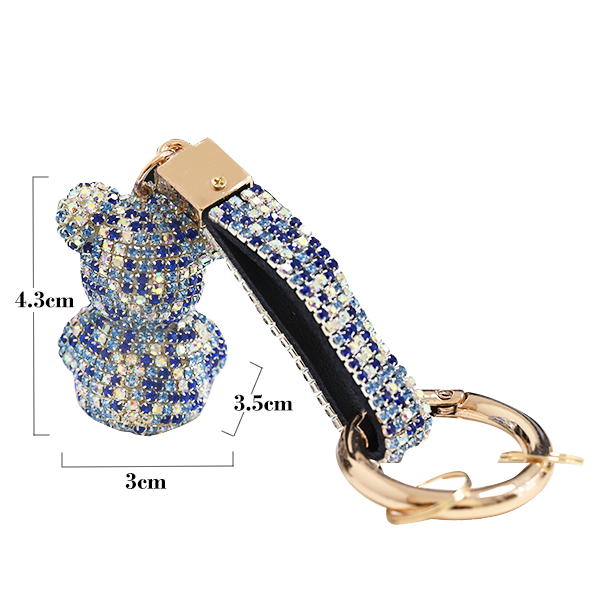 AMORINO SRL – Großhandel Schlüsselanhänger – Damen – Schlüsselanhänger Teddybär – YF231216E4286