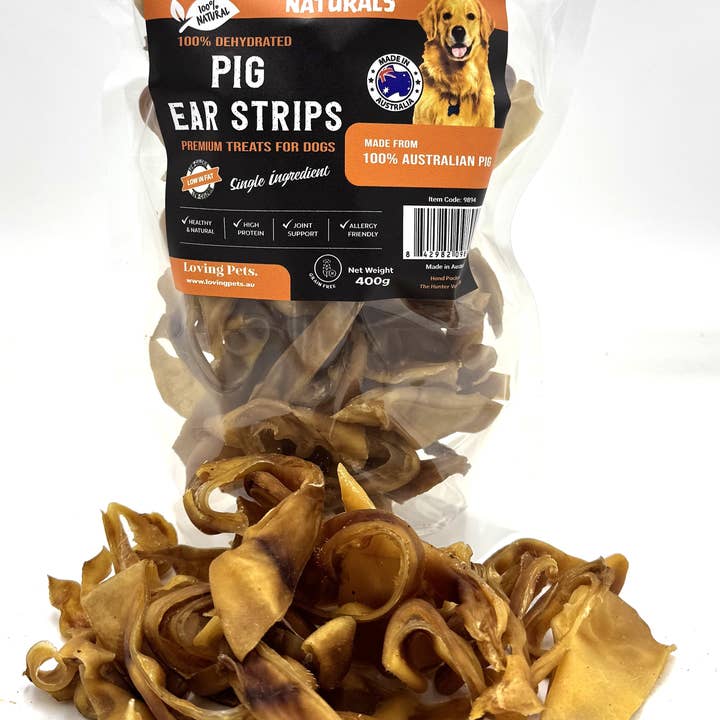 Strisce per orecchie di maiale per la vendita all'ingrosso da parte di Loving Pets Australia