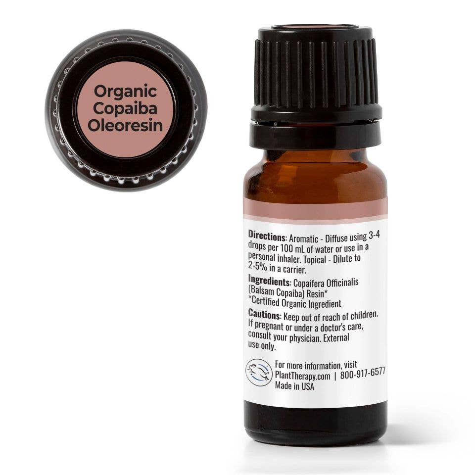 Plant Therapy - Wholesale Essential Oil - Organic Copaiba Oleoresin 10 mL1